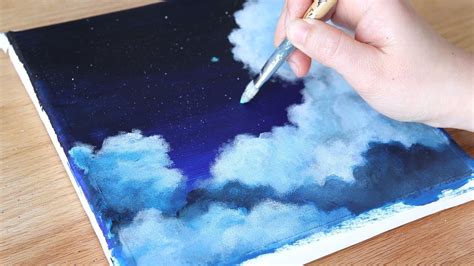 How to Paint Sky: When Clouds Whisper to the Stars