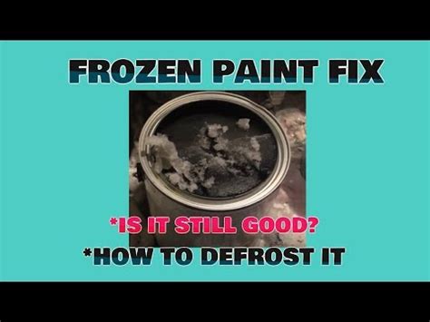 Is Paint Ruined If It Freezes: A Journey Through the Frozen Canvas of Possibilities